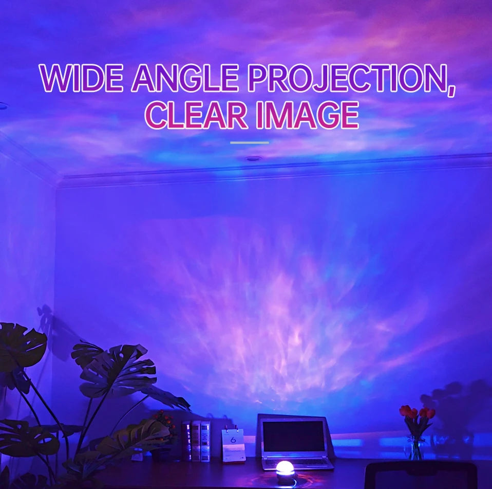 LED Galaxy Projector Night Light – Starry Sky Lamp