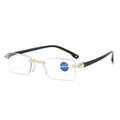Viewring 2026 Retro Reading Glasses for Men Women Anti-blue Presbyopic Eyewear Frameless Trimming +1.0 To +4.0