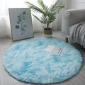 Super Soft Plush Round Rug – Fluffy Pile Floor Mat