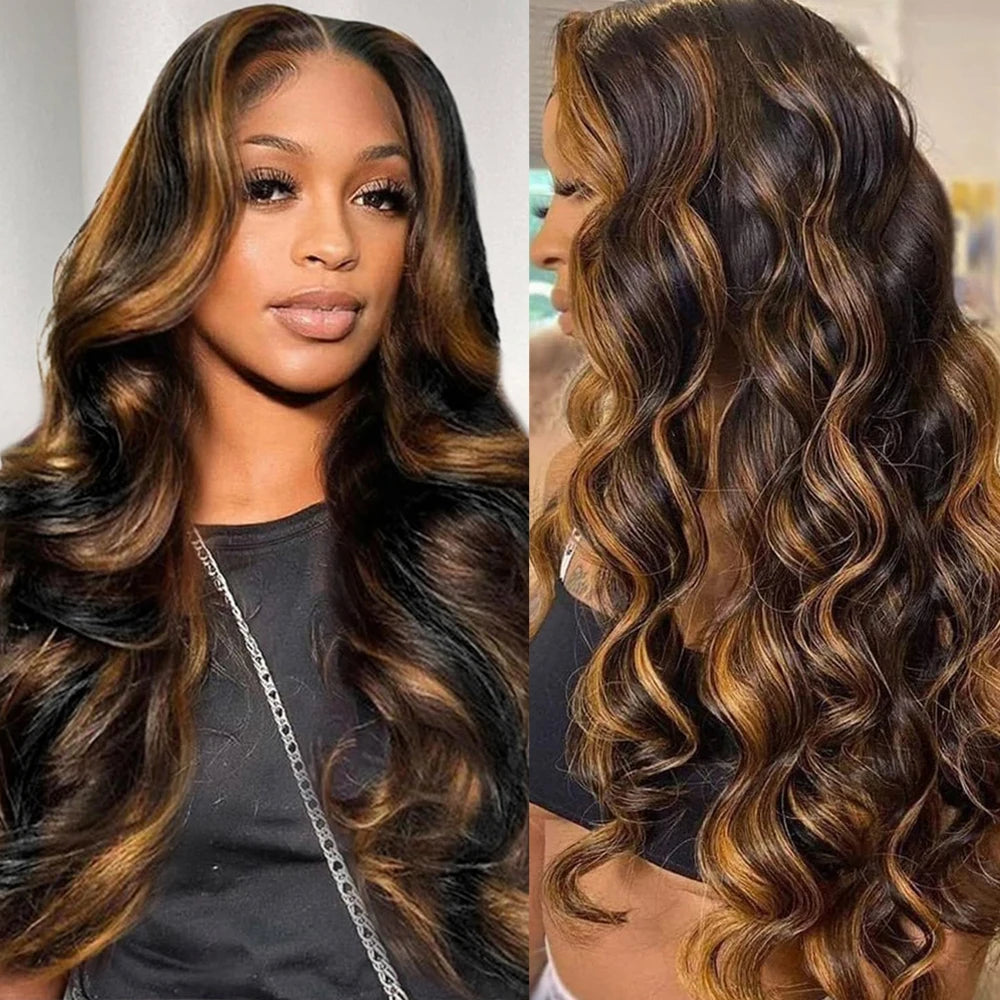 30-Inch Ombre Body-Wave Wig