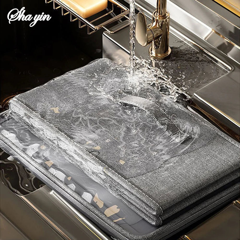 Organizing Portable Box Soft Cover With Zipper Storage Box With Lock, Folding Storage Clothes Box