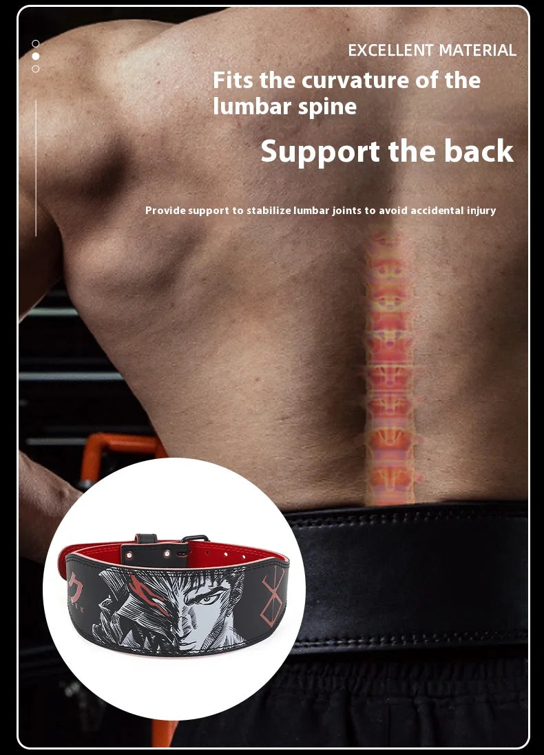 2024 New Weightlifting Belt Gym Belts Fitness Bodybuilding Waist Trainer Strength Training Back Support Crossfit Lumbar Support