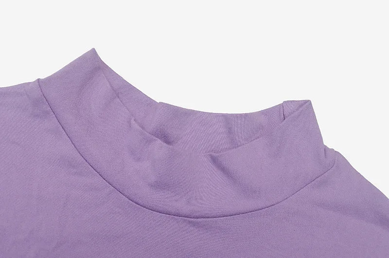 Women's Ruched Drawstring Long Sleeve Dress