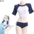 Japanese Anime Gymnastics Cheerleader Cosplay Costume