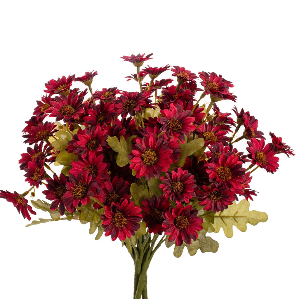 Artificial Plastic Daisy Flowers Centerpieces Fake Plant Wedding Room Home Party Gifts Handheld Arrangement Festival Bouquet