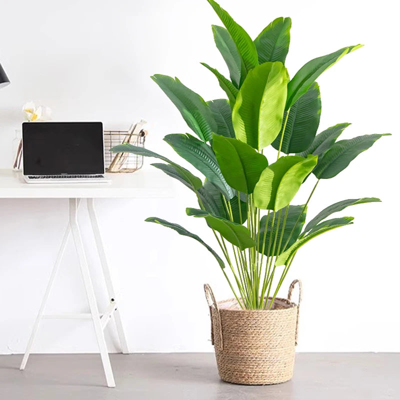 Artificial Tropical Palm Tree – Realistic Fake Indoor Plant Decor