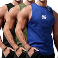 Men Sport Vest Summer Quick Dry Training Tanktop Workout Gym Singlets Man Fitness Tops Sleeveless Shirt Tee Running Tank Top Men