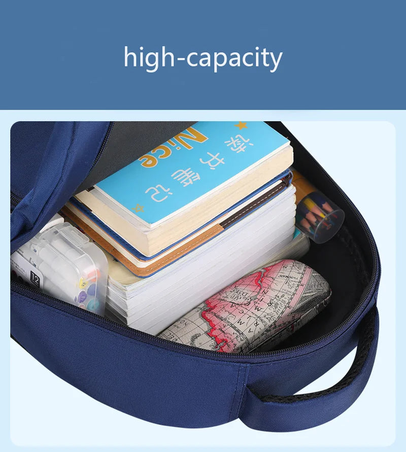 Kids' Astronaut Waterproof School Backpack – 2 Sizes, 3 Colors