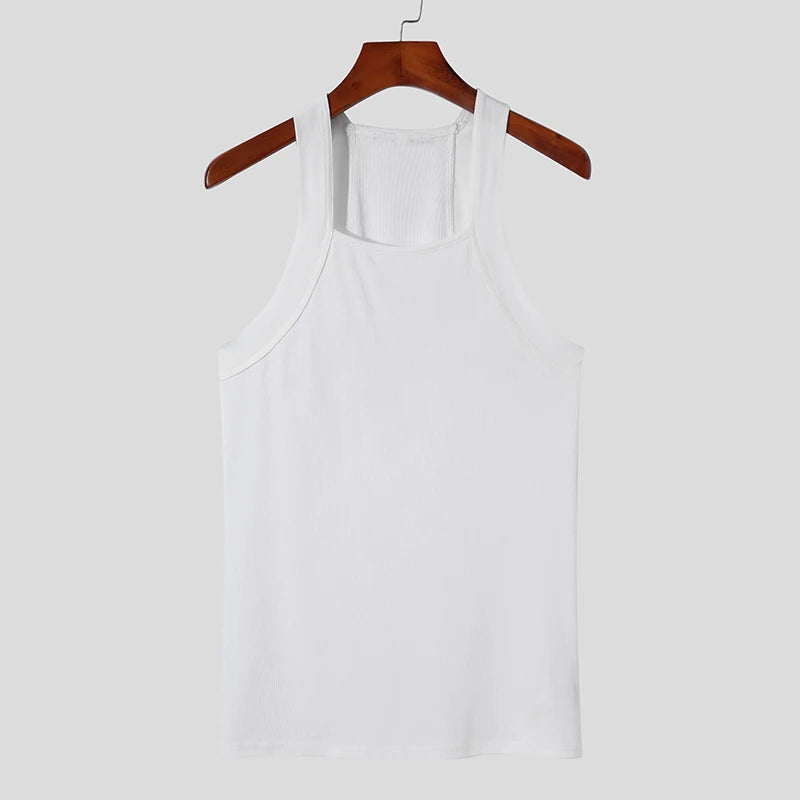 Men's Solid Sleeveless Tank Top – Gym to Street, S–5XL
