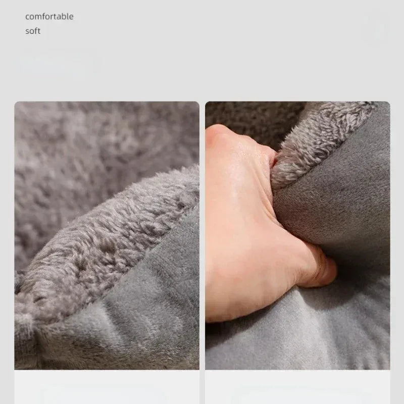 Cosy Cat & Dog Bed – Warm Winter Pet Cushion House