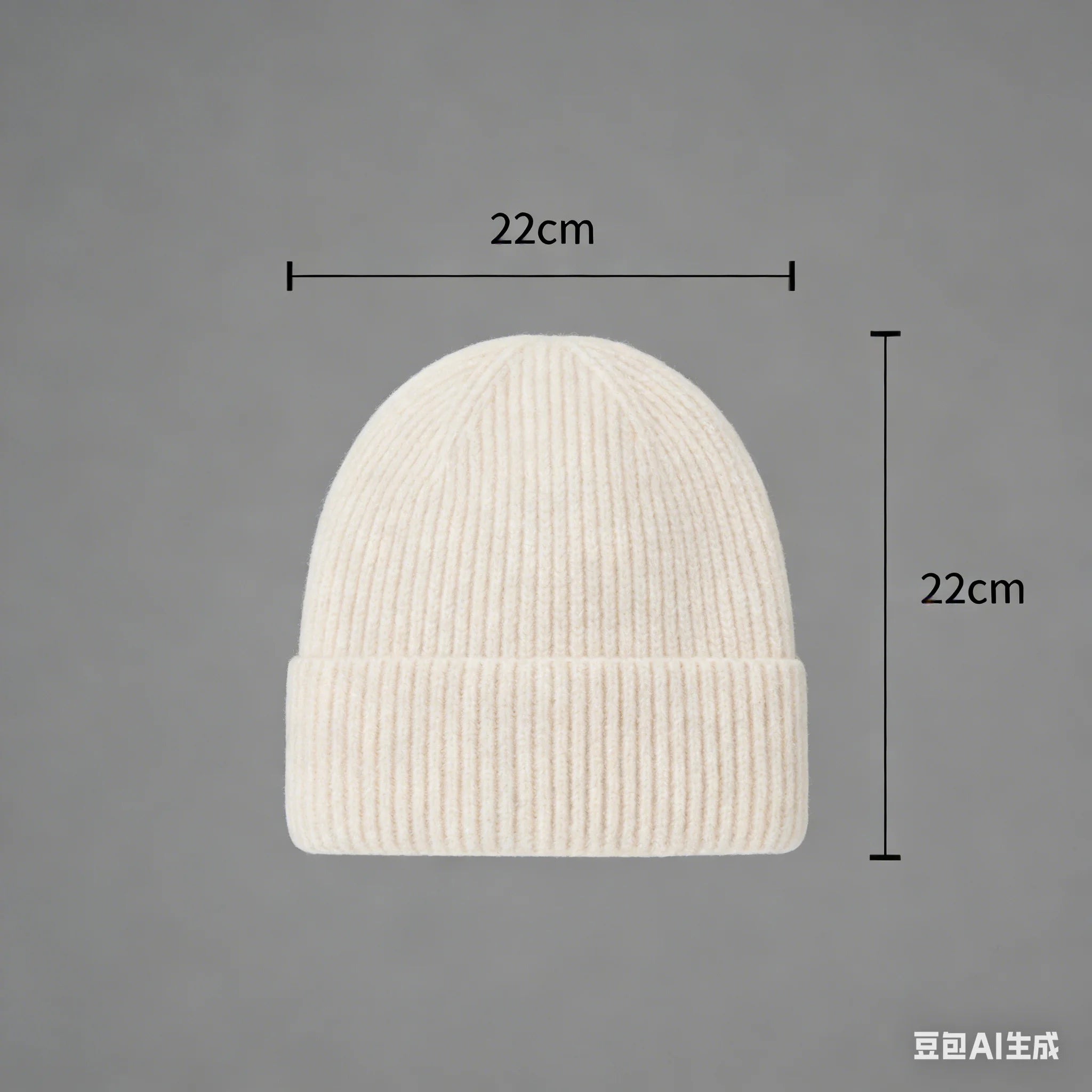 Autumn  Winter Short Warm Melon Hat Men Knitted Round Top Brimless Cold Hat Women Street hip-hop Wool Beanie