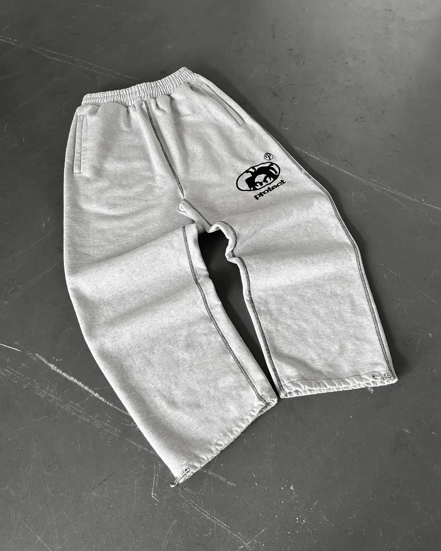Y2K Cargo Joggers –  Unisex-Wide-Leg Harajuku Street Trousers