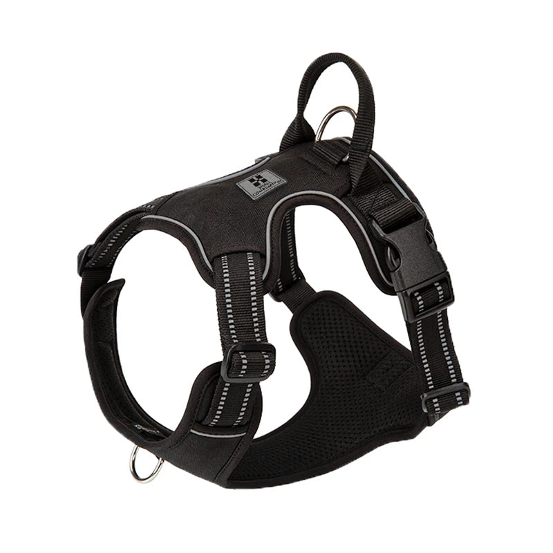 No-Pull Reflective Dog Harness – Adjustable for Small, Medium & Large Dogs
