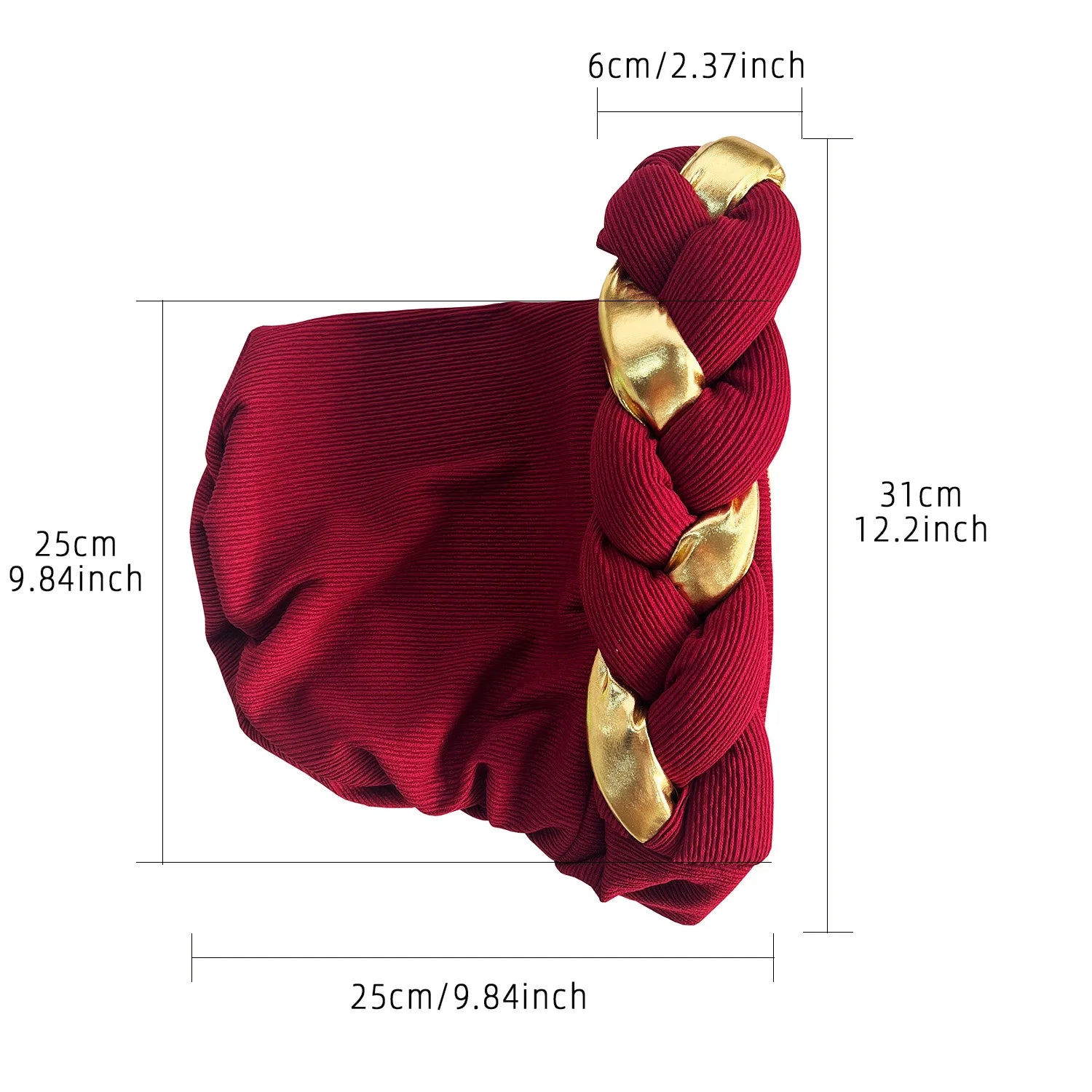 Elegant Turban Cap Women Headwrap Bonnet African Lady Head Wraps Muslim Turbans Hat Evening Party Autogele Headwear