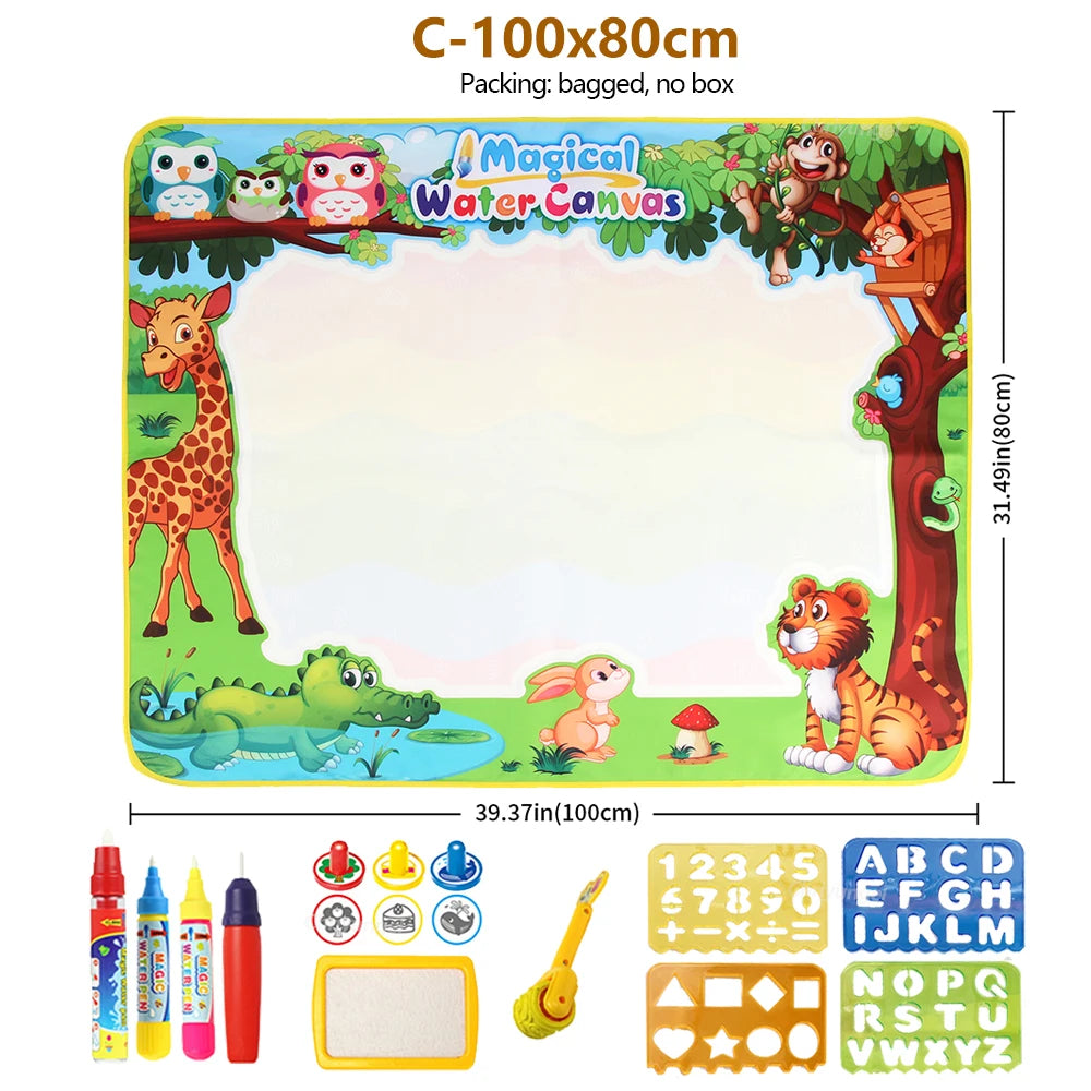 100×80cm Water Drawing Mat