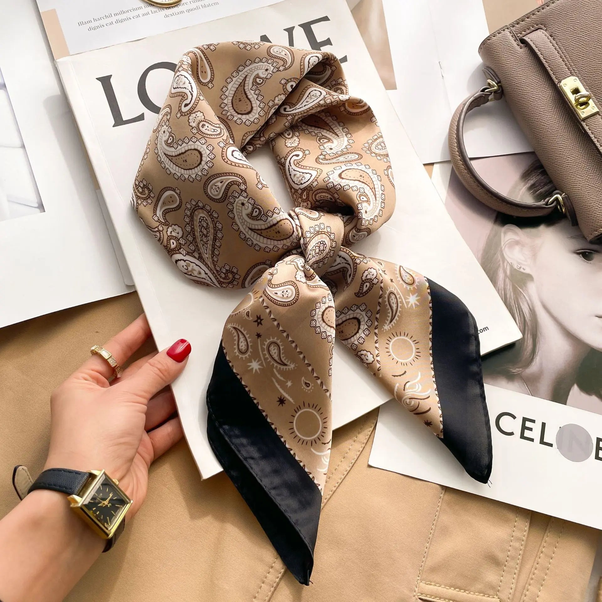 70cm Square Fashion Scarf
