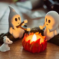 Halloween Ghost Campfire Outdoor Decor Set