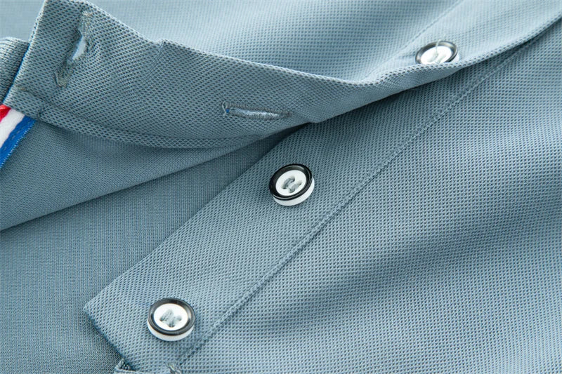 Men's Solid Short-Sleeve Polo Shirt – 9 Colors, S–4XL