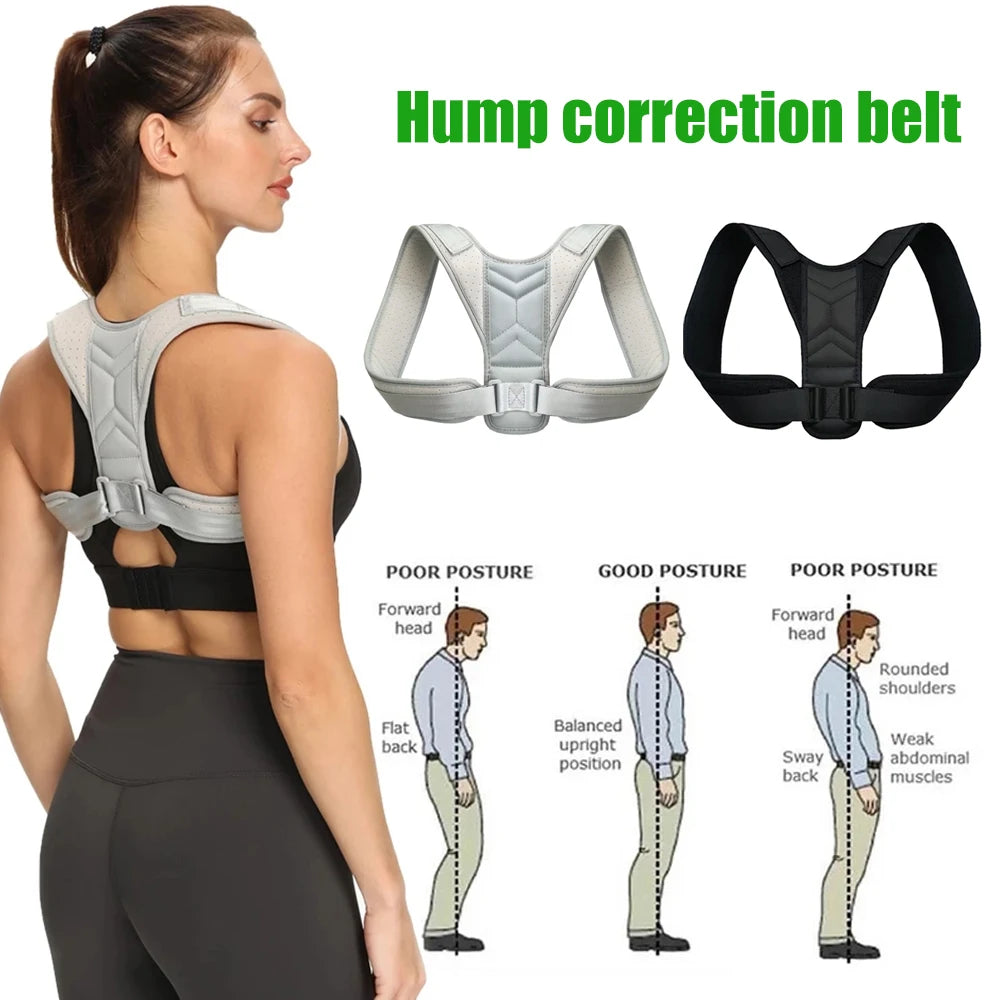 1pcs Back Posture Corrector Neck Brace Training Equipment Home Office Man Woman Postura Shoulder Support Correction Belt
