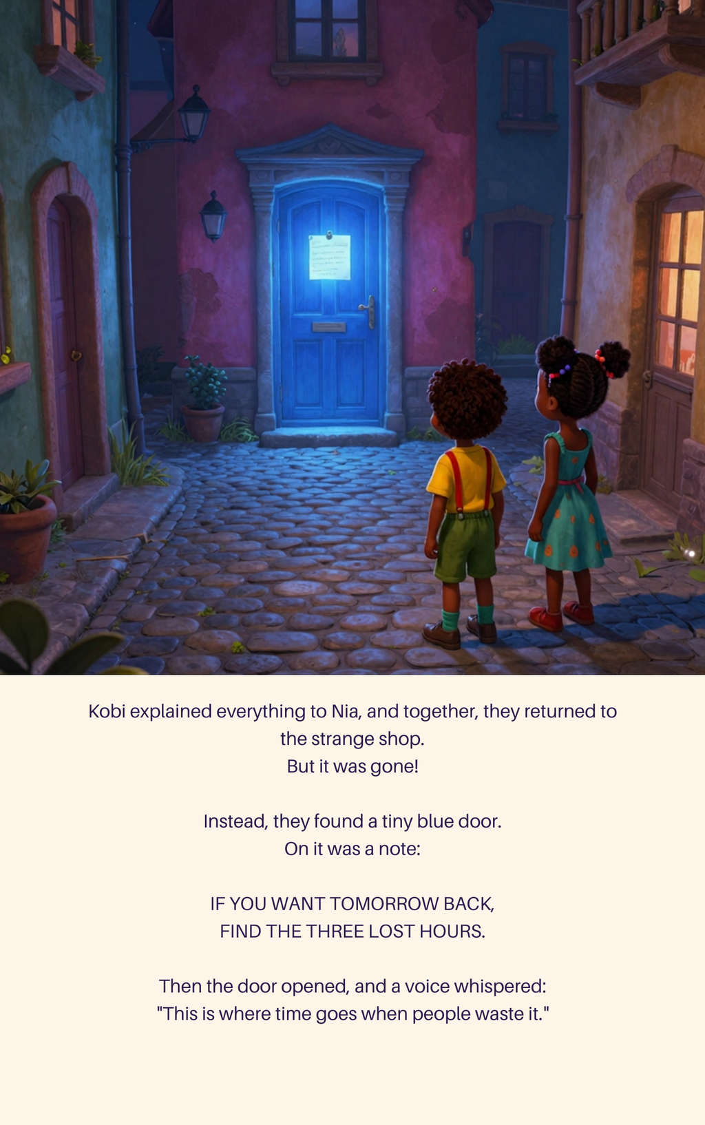 The Boy Who Borrowed Tomorrow | Digital Kids Storybook