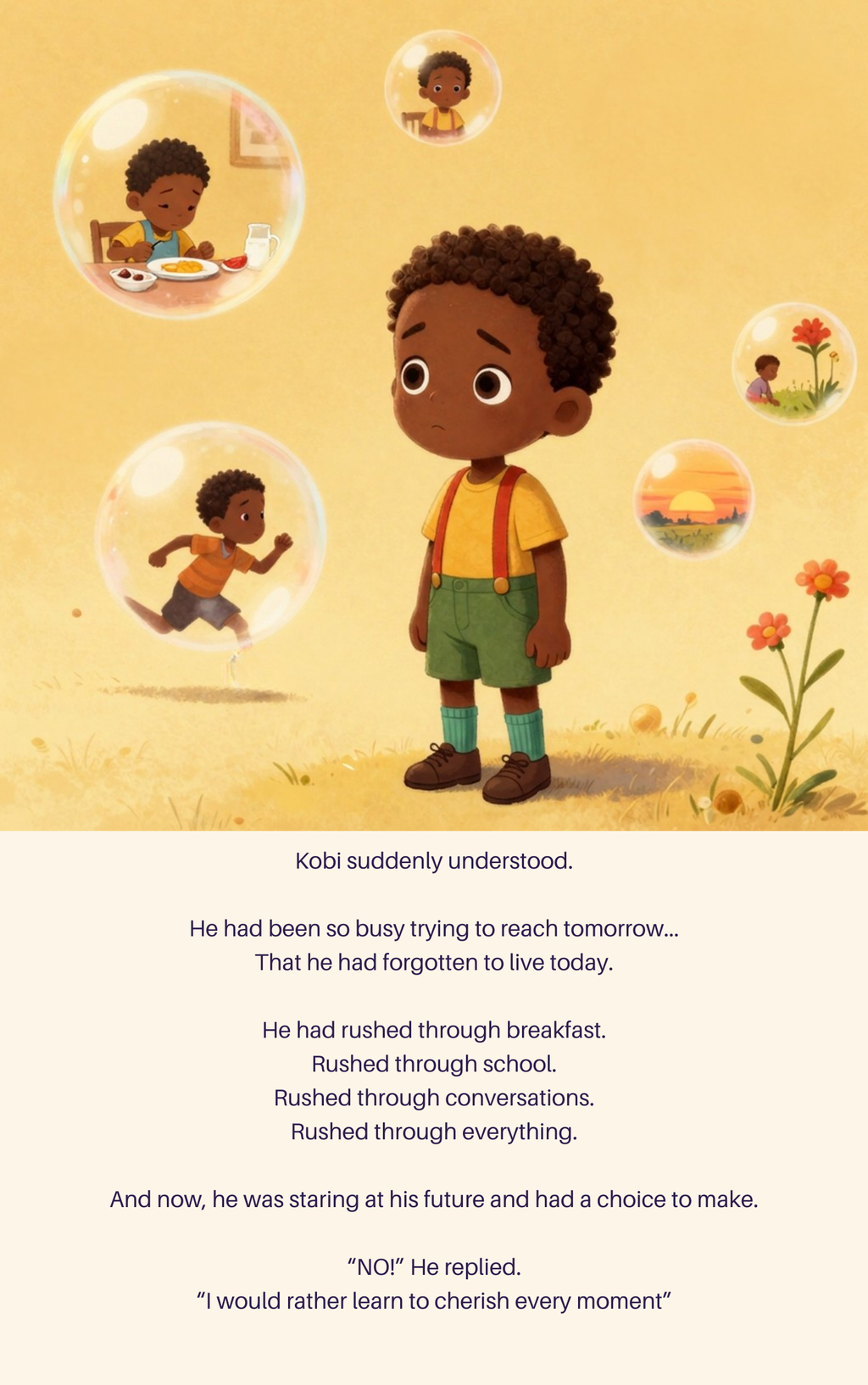 The Boy Who Borrowed Tomorrow | Digital Kids Storybook