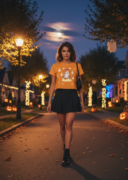 I'm a Haunt Mess | Women's Halloween Crop Top